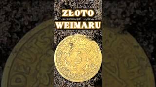 ZŁOTO WEIMARU  MONETA TAK NAZYWANA POTOCZNIE metaldetecting coin moneta [upl. by Alasdair]