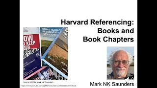 Harvard referencing books and book chapters [upl. by Annavoj373]