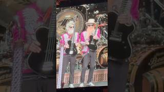 ZZ Top La Grange bow on 9142024 Noblesville NEWMAN Guitars Elwood Francis and Billy F Gibbons [upl. by Eirehs946]