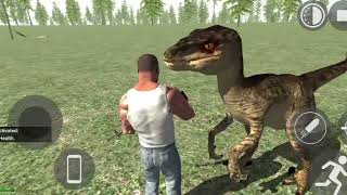 Franklin Enter To Jurassic Park in Indian Bike Driving Game [upl. by Huan]