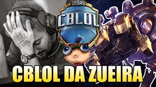 BLITZCRANK NO CBLOL E RED CANIDS ELIMINADA  CBLOL DA ZUEIRA 37 [upl. by Ploch415]