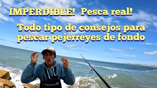 COMO PESCAR PEJERREYES DE FONDO IMPERDIBLE VIDEOPESCA REAL Y TODOS LOS TIPS QUE NECESITAS [upl. by Norrahc855]