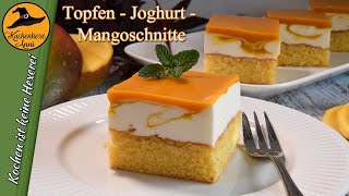 Cremig Exotische Topfen Joghurt Mangoschnitte [upl. by Behn602]