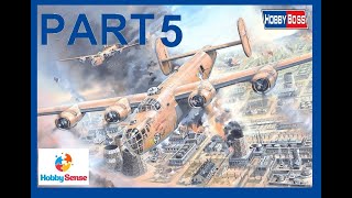 132 HOBBY BOSS B24D LIBERATOR BUILD PART 5 [upl. by Loni453]