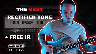 The PERFECT Modern Metal Rhythm Tone  Line6 Helix  HX Stomp  FREE Impulse Response [upl. by Trakas]