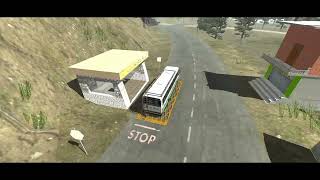 HRTC Bus game  Local route map of India [upl. by Martell28]