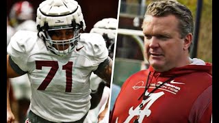 Darian Dalcourt talks Jahiem Oatis and talks offensive line development  Compliments Eric Wolford [upl. by Crescantia406]