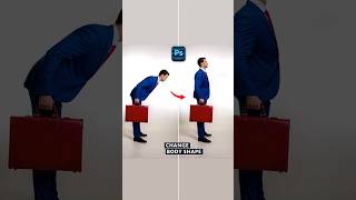 How to change body shape Photoshop Tutorial [upl. by Tnomyar511]