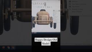 Buggy Design In Solidworks viral  solidworks  autocad  buggy  shorts [upl. by Oicul]