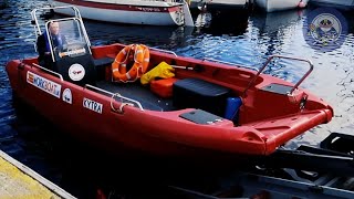 How To Launch And Retrieve A Boat  Pioner Multi By Caley Marina [upl. by Ecnarwal315]