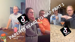 PARENTS REACT TO WAP PART 1 [upl. by Zandra841]