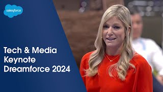 Tech and Media Keynote Drive Revenue and Efficiency With AI  Dreamforce 2024  Salesforce [upl. by Stralka364]