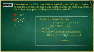 Euclids Division Lemma  Part 33  English  Class 10 [upl. by Giordano512]