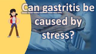 Can gastritis be caused by stress   Health FAQs [upl. by Nawud]