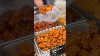 Trying Walmart hot foods for the first time… shorts viral mukbang [upl. by Ttegdirb325]