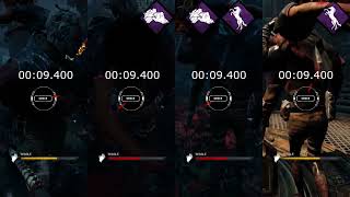 BUFFED Boil Over  Iron Grasp Wiggle Time  Struggle Comparison  Dead by Daylight [upl. by Zeuqram]