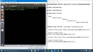 Linux Commands 11 Network amp Terminal Proxy Setting [upl. by Strauss]