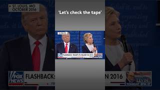 Watch Trump take on Clinton in 2016 debate flashback as she now advises Harris shorts [upl. by Salman972]