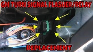 REPLACING THE TURN SIGNAL FLASHER RELAY IN MY 2002 CHEVY S10 XTREME [upl. by Eannyl]