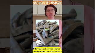 🍊 Ma recette facile des Orangettes confites au chocolat 😋 [upl. by Eural410]