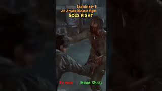 Earlier Arcade Boss bloater fight thelastofuspart2 [upl. by Anaila353]