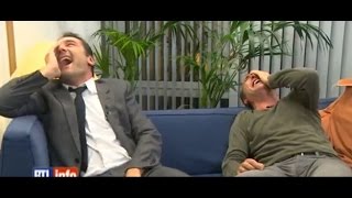 Jean Dujardin et G Lellouche dans un fou rire danthologie  2211 [upl. by Nicholl]