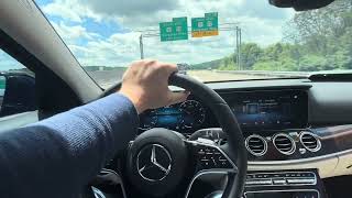 2022 Mercedes E350 W213 Extended POV Drive [upl. by Leiram836]