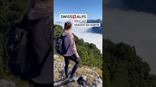 Most Epic Hike in the Swiss Alps 😍 shorts travel nature [upl. by Park]