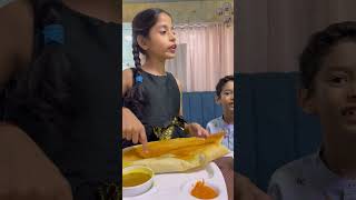 Sakshi ne kya khaya Bahubali dosa🤪🤪shorts comedy viralvideos [upl. by Suivatal31]