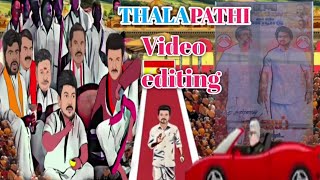 Thalapathi  Thala  Thala Thalapathi Video Editing  trending  viralvideos  no1trending [upl. by Namref]