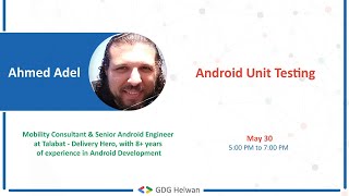 Android Unit Testing with Eng Ahmed Adel مهندس أحمد عادل والطريقة الصحيحة لإختبار كود الأندرويد [upl. by Oinotnaesoj]