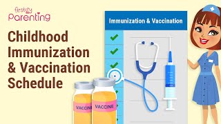 Child Immunisation  Importance and Vaccination Schedule [upl. by Aderf232]