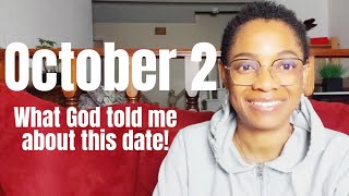 October 2  Mark This Date and Write This Word Down [upl. by Nidnerb]