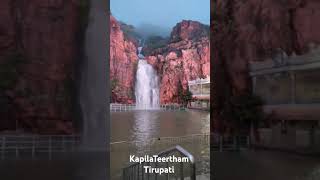 Kapila Teertham Waterfalls Tirupati tirupativlogs viralvideo public views [upl. by Llerrah584]