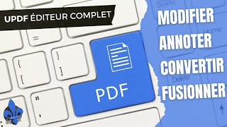 Annoter modifier convertir et fusionner des PDF sur PC  Mobile  UPDF [upl. by Aihsital]