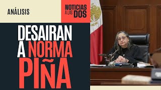 NoticiasALasDos ¬ Piña aprovecha último informe para atacar Reforma Judicial Poderes la desairan [upl. by Reh]