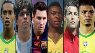 Top 10 Football Dribblers of All time • HD [upl. by Pierpont]