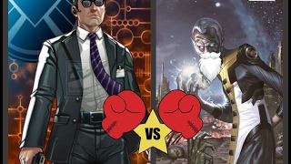 Marvel Future Fight T2 Phil Coulson vs Ebony Maw No Strikers  World Boss [upl. by Newell625]