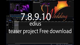 Edius teaser project Free download [upl. by Leicester614]