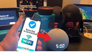 How to Connect Echo Dot to a NEW WiFi Network 📱📶 [upl. by Inram]