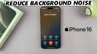 How To Reduce Background Noise During Phone Calls On iPhone 16  iPhone 16 Pro [upl. by Ulrike260]