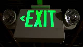 Exit Sign Video 1 [upl. by Abroms]