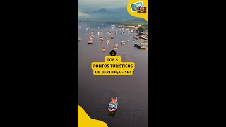 TOP 5  Pontos Turísticos de Bertioga Shorts [upl. by Cerell78]