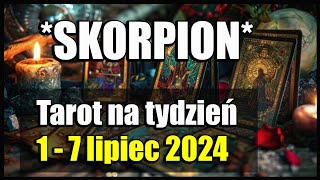 ☀️👑SKORPION TAROT TYGODNIOWY 17 LIPIEC 2024☀️👑 [upl. by Trovillion]