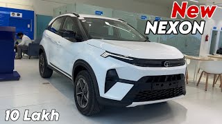 TATA NEXON 2024 Updated New Model White Colour  Nexon 2024 Creative Plus Review [upl. by Oisangi814]