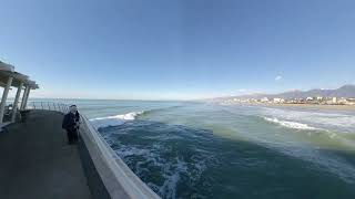 Lido di Camaiore  pontile  timelapse [upl. by Nanis515]