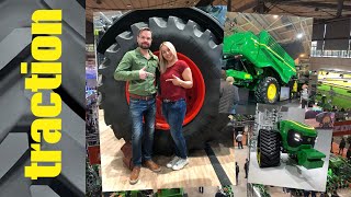 Trecker Babe Alina Agritechnica Messerundgang mit traction TEIL 1 [upl. by Akinat981]