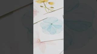 把画做成了明信片 post cardwatercolor art watercolorpainting [upl. by Kayla441]