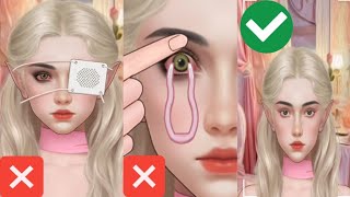 Eye problem Eye cleaning ASMR MAKEUP RELAXING VIDEO asmrcommunity [upl. by Valina]