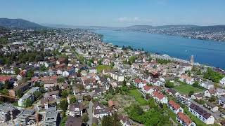 Thalwil ZH from above [upl. by Notfol]